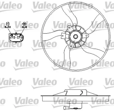 PSA 1253.96 Fan Motoru  125396