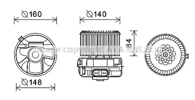 PSA 1608175580 Htr Aır Puller 6441V1 871030H021