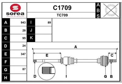 PSA 1607673980 Ürünün Yeni Kodu: 1607674080 1607673980