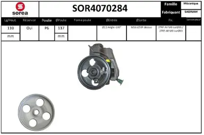 PSA 9800248380 Direksiyon Pompası  9659782980 9800248380