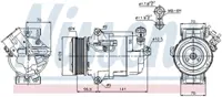 GM 93190582 Ne Kompresörü Opel 13124751 13124752 13139055 13297441 13297443 1618459 24466993 24466996 24466997 6854057 6854061 6854067 93168626 93168630 93190582 93196858 93196860 95515264 95516514 95517235