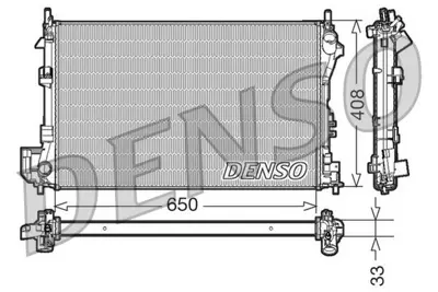 GM 24418343 Radyatör Z22se-Z32se-Y20dth Vec-C 1300246 24418343