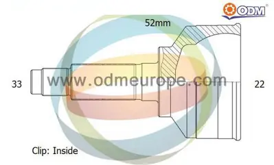 GM 13296181 Aks Kafası Sol Dış B16xer Ast-J 13296181 374671