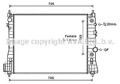 GM 95136074 Part 1300344 1300351 95081725 95136074