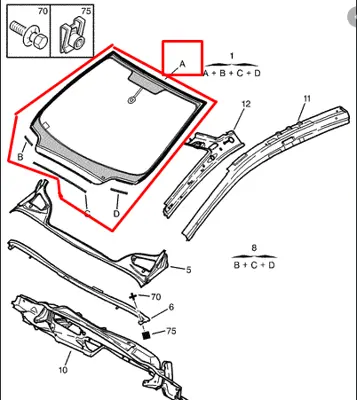 PSA 1609772780 Ön Cam Sensörlü 307 1609772780