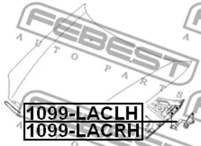 GM 96417504 Kaput Menteşesi Sol Lacetti 96548998