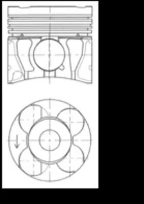 GM 55581967 Piston Grubu Opel 55581967 623713