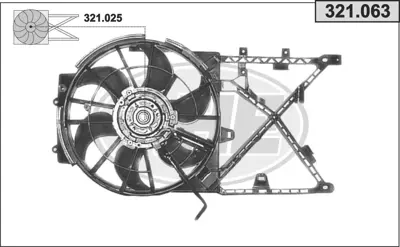 GM 52479095 Radyatör Fan Davlumbaz X20dth Vec-B 1341175 52479095