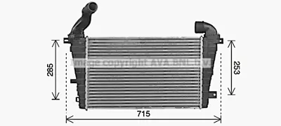 GM 13223394 Radyator,Komp. 93186284 93184734 6302085 6302074 6302069 6302063 13243007 13223394