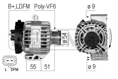 GM 13256931 Alternator 13222936 13256931 6204259 6204282 6204294 13229991 6204278 1606439580 1608858080 73503235