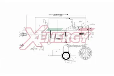 GM 13354039 Strut 344488 344490 344493 344495 344595 344597 344599 344601 344634 344699