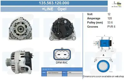 GM 13588301 Ne Alternatör  13500586 HC 1202316 1202332 13588301 95515962 1204622 13500856 13512748 95524963