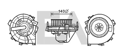 GM 24436990 Fan, Vantılator Ve Motor Sogu 24436990 1845223