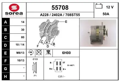 GM 25718300 Bğ Kn Ka Uc Cıv 45318300B 45318300EX 52718300 55218300 55218400 82418300 82418300A 83918300 86018300 86618300