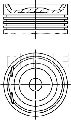 GM 55556802 Piston 55556802 623551 623548 623547 55558574 55558573 55556806 55556803