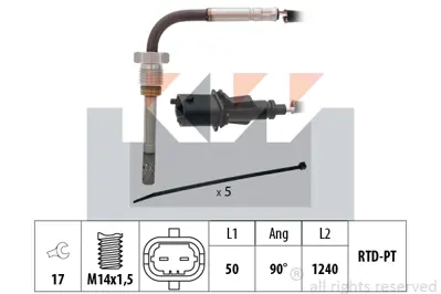 GM 55578799 Sensor 55566575 55578799 55596773 855274 855460 855556 55496932 96335188 1338C0 55491641