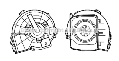 GM 90535115 Fan, Vantılator Ve Motor Sogu 1845205 90535115