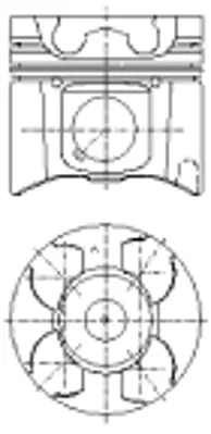 GM 93161477 Piston Grubu 4430864 4430865 93161476 93161477 7701477121 8200216561 8200216564 8200129575 8200129576 4404198