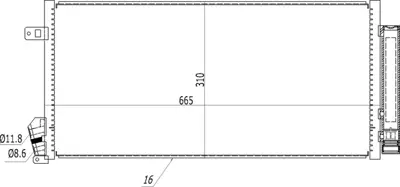 GM 95515037 Kondansör 1850226 1850282 95510682 95515037 51937924 51838048