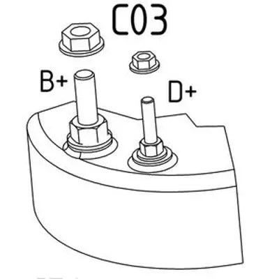 GM 95521469 Est Alternatör 6204204 93175796 93175943 9117851 93184064 6204238 93186485 9512784 93189261 9512440