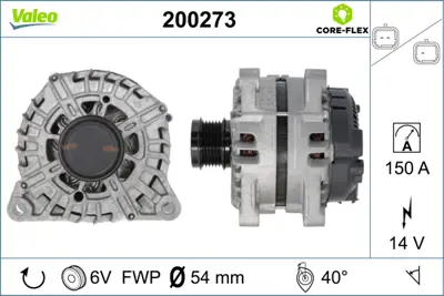 GM 95524681 Est Alternatör 9810525380 3640901 95524681 9678048880 9678058680 9803049980 1612458880 9664779680 1638094380 1609957280