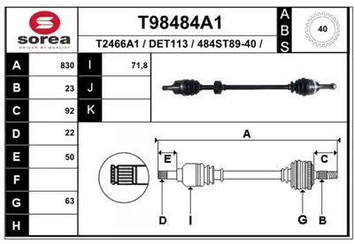 GM 96897322 Ne Akt Organı  96287814 96396122 96897322