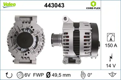 PSA 5702.L3 Est Alternatör 12317574365 12317575650 12317575873 7576550 7794970 7553009 7562388 7574365 7575650 5702G3