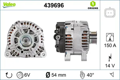 PSA 5705.HC Est Alternatör 5702A6 5702A7 5702C5 5702C6 5702ES 5702F3 5705AC 5705AL 5705EW 5705HC