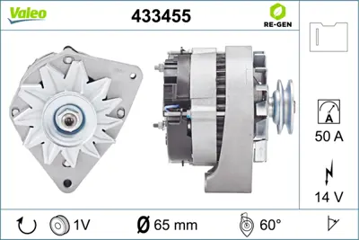 PSA 5705.JN Est Alternatör A1T02674 A1T02674D A001T02674 A001T02674D 7701035685 7701352207 GNU2335 GXE2335 95624961R 57052J