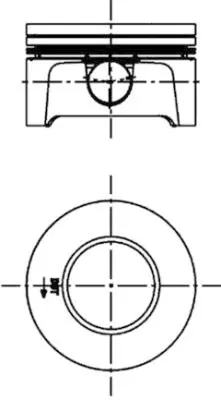 PSA 0628.K4 Piston Kiti 0628.K4