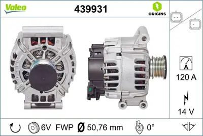 PSA 9678730980 Alternator Komp 1611627580 9678730980 12317561555 12317576513 12317576514 12317615484 12317619254 12317576515 7561555 7576513