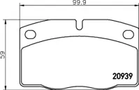 PROWALLE 199 Fren Balatası Ön Vectra A 88> Corsa A 82> Omega A 86> Ascona B 75> Ascona C 81>88 Kadett D 79> Kadett E 84> Rekord E 77> Manta B 75> 1605463 1605485 1605504 1605531 1605536 1605544 1605546 1605562 1605563 1605582