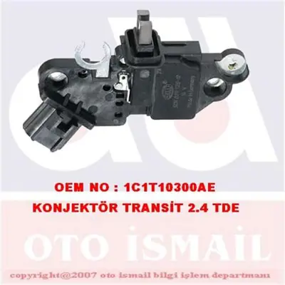 BOSCH F00MA45210 Konjektor Ford Transıt Connect Tourneo F00m145255 1986ae0064 1450633 1516545 1C1T10300AB 1C1T10300AD 1C1T10300AE 1C1T10300AF 2C1T10300AB 2C1T10300AA 4112235 4371030