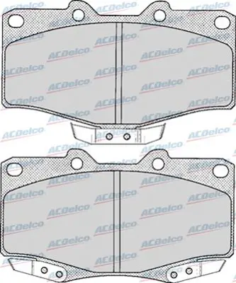 DELCO AC464781D Fren Balatası Ön Land Cruıser 90> 4 Runner 95> Hılux 90> 4wd GDB797