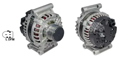 ITHAL B F032113958 Alternator Dınamo 12v 150a Bosch Tıpı Ford Transıt V347 Tdcı Jumper Peugeot Boxer Hdı 6 Kanal Tdcı ALT233 0121615103