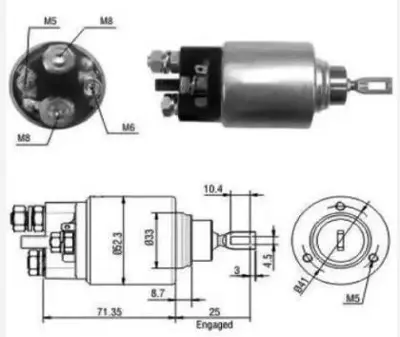 ITHAL B F032137879 Mars Otomatıgı Bosch Tıp 12 Kucuk Govde Ikı Cıvatalı Bmw Mercedes 2339303323 SNLS222