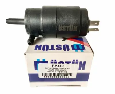 ITHAL USTUN-PM410 Su Fıskiye Motoru 12v Tek Çıkış Tempra Tıpo Uno Cargo WP300