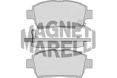 MAGNETI MARELLI 323700008900 Fren Balatası Ön Yarıs 02>05 Celıca 99> 0446512592 0446517100 0446517101 0446517140 0446520480 0446552010 04465