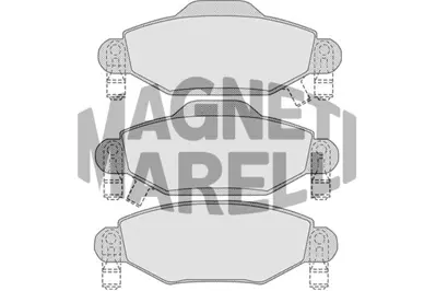 MAGNETI MARELLI 323700009200 Fren Balatası Ön Yarıs 03>10 1.5 Vvtı 1.4 D4d Küpeli Tip 044650D010 044650D040 23340 23341 23342 AC800081D ADB31152 PAD1315