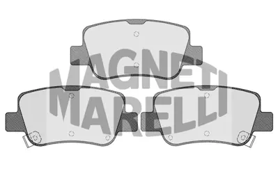 MAGNETI MARELLI 323700014400 Fren Balatası Arka Avensıs 08>12 0446605040 0446605041 24885 24886 24887 AC896881D PAD1723 5102223 1