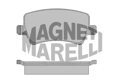 MAGNETI MARELLI 323700014500 Fren Balatası Arka S-Max 06> Galaxy Iıı 06> / S60 10> S80 06> V60 V70 06> Xc60 08> Xc70 06> / Range Rover Evoque 11> 30742516 30794554 30794555 LR027129 LR043285 1426143 1426144 1439866 1459450 6G912M008FC