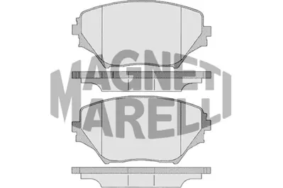 MAGNETI MARELLI 323700015200 Fren Balatası Ön Rav4 00>05 0446542071 0446542080 0446542110 23585 AC696881D ADB0944 PAD1262 50