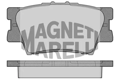 MAGNETI MARELLI 323700015300 Fren Balatası Arka Rav4 06>12 V9118B038 446606220 446675010 446642070 44664206079 446642060 446633210 446633200 4466YZZE8 4466WY050