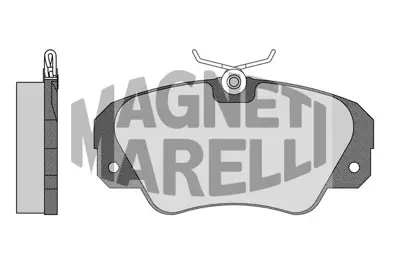 MAGNETI MARELLI 323700021600 Opel Balata Omega B Ön 1605004 1605033 1605782 1605932 90345077 90398116 90541293 9192124 9195077 91135194901