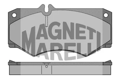 MAGNETI MARELLI 323700021900 Fren Balatası Ön G Serisi W460 G Serisi W461 G Serisi W463 L Serısı A0015868942 A0015867042 A0005868942 6694210008 6015860042 6014210608 6014210408 6014210208 6014207620 15868942