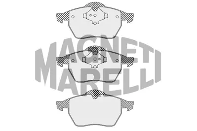 MAGNETI MARELLI 323700023200 Fren Balatası Ön Fişsiz Golf Iıı 91> / A3 96> Tt 98> / Toledo Iı 98> Leon 99> / Octavıa 96> 1J0698151L 3A0615151A 3A0698151 8N0698151 8NO698151 3A0615151 3A0698151A 8D0698151C 8D0615116B 8D0615116D