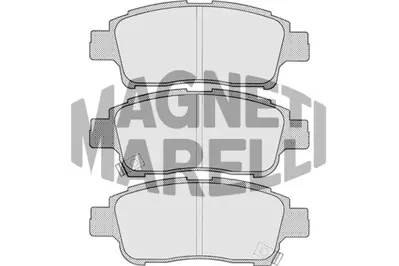 MAGNETI MARELLI 323700024600 Fren Balatası Ön Yarıs 99>05 1.0 16v 1.3 4465YZZCJ 446559020 446552280 446552140 446552130 446552120 446552090 446552070 446552052 446552032