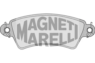 MAGNETI MARELLI 323700024700 Fren Balatası Ön 206 206 Cc 425203 425152 E172103 E172549 172103 425229 425484 425153 1617256080 E172132