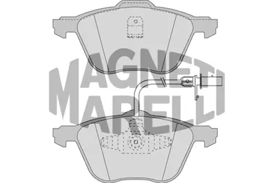 MAGNETI MARELLI 323700025700 Fren Balatası Ön Sharan 95> Transporter T4 90> / Alhambra 96> / Galaxy 00> YM212K021BA 1M2J2K021AA 7M3698151 7M3698151A 1947390 YM2J2K021BA YM21K021BA YM212K21BA 1109014 1133446