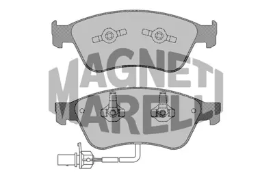 MAGNETI MARELLI 323700027800 Fren Balatası Ön A8 A6 4E4698151 4E4698151A 4D0698151AB 4E0698151 4E0698151A 4E0698151B 4E0698151E 4E0698151J 4E0698151K 4D098151AB